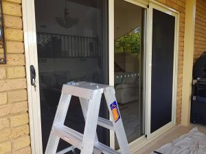 SECURITY SCREEN DOOR