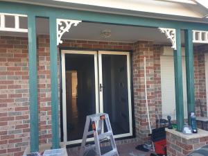 SECURITY SCREEN DOOR